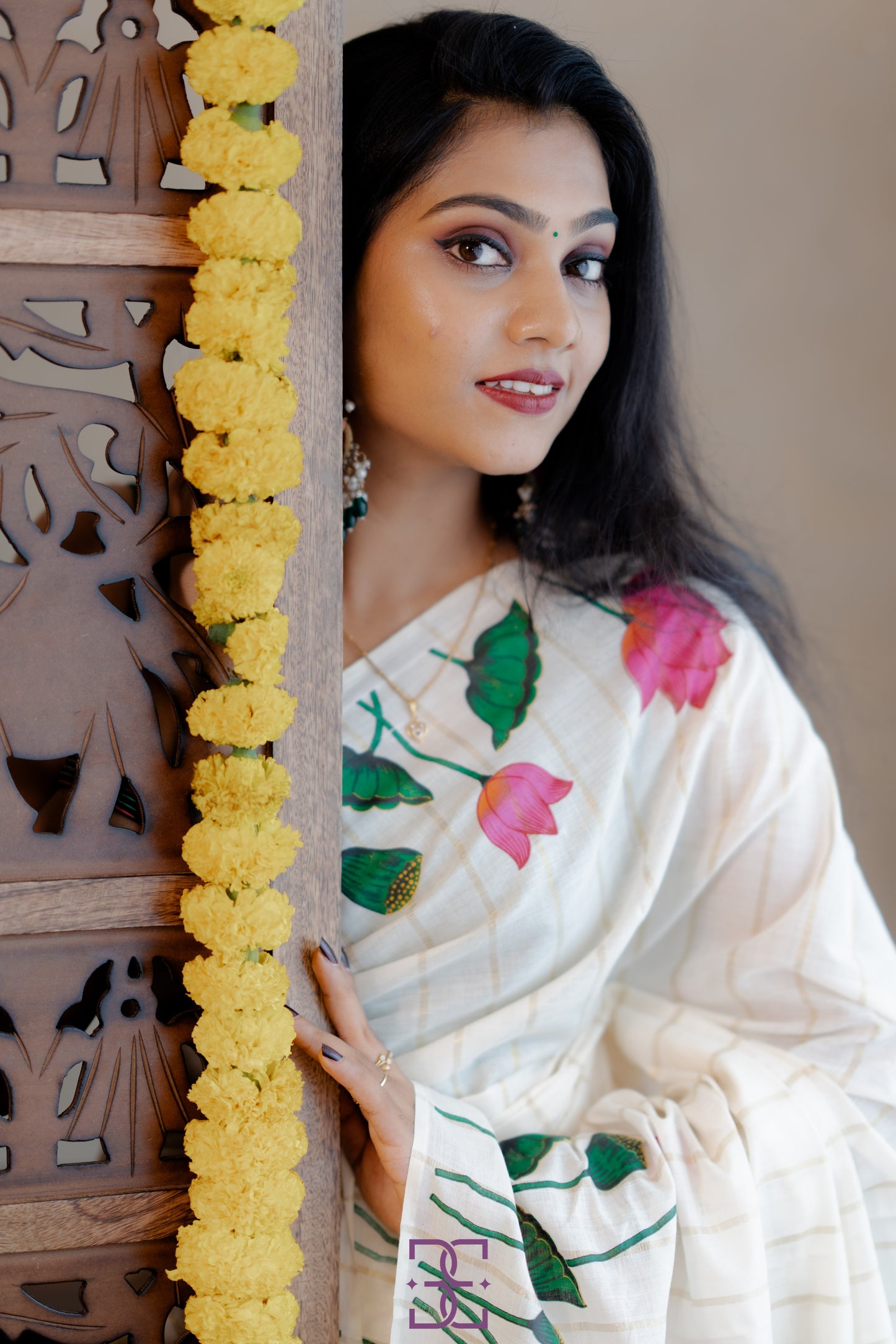 Saree with blouse
