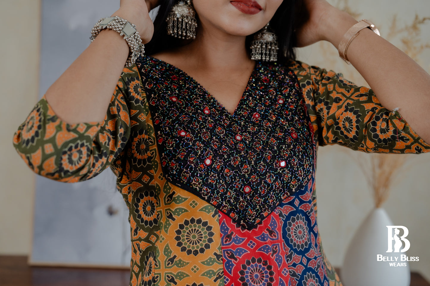 COTTON A-LINE KURTHI