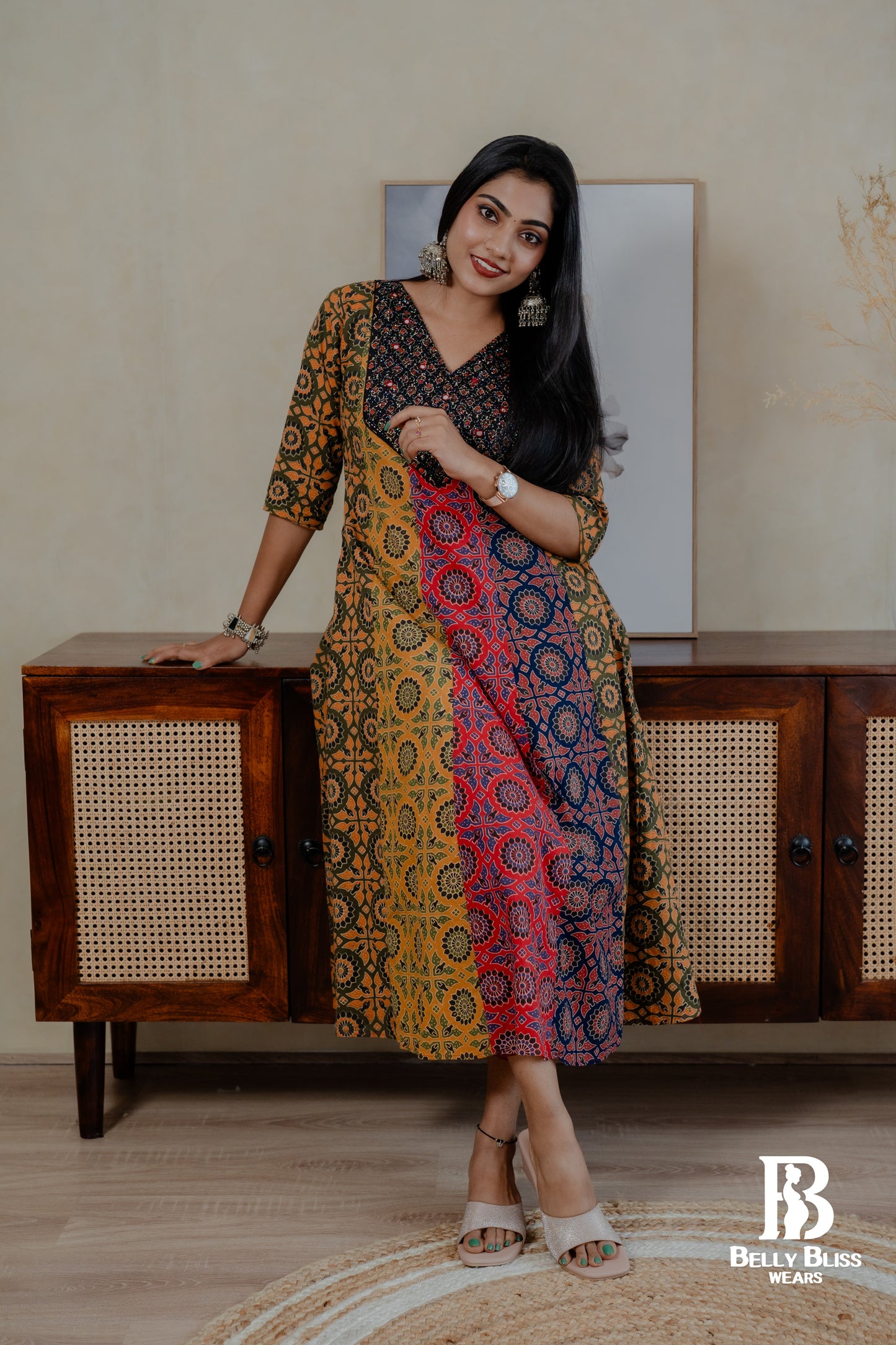 COTTON A-LINE KURTHI
