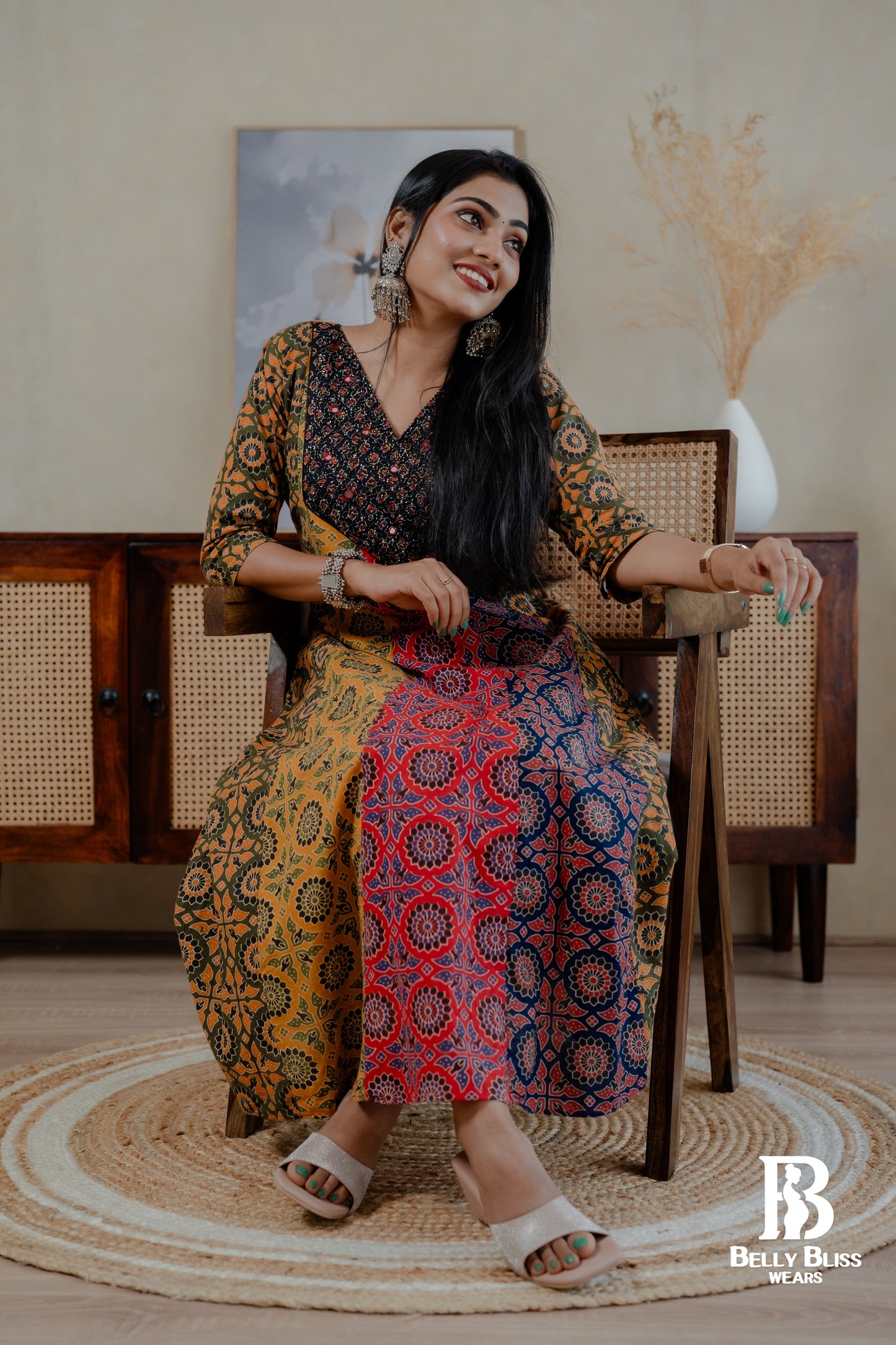 COTTON A-LINE KURTHI