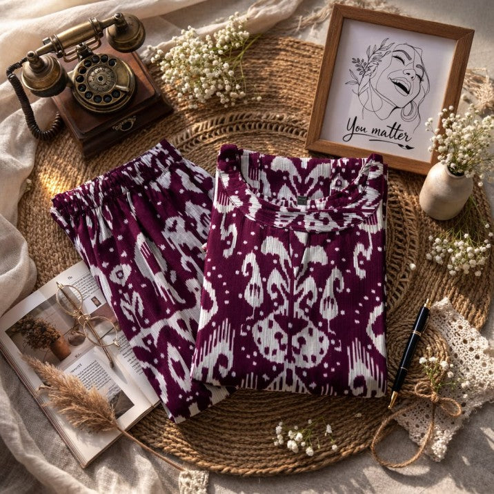 Cotton vertical fabric